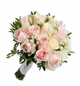 Buchete de mireasa trandafiri buvardia