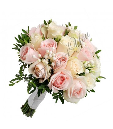 Buchete de mireasa trandafiri buvardia