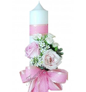 Pachete lumanari  buchete nunta trandafiri roz orhidee