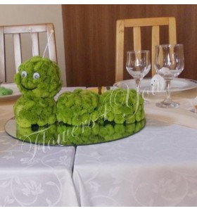 Aranjament floral botez omida