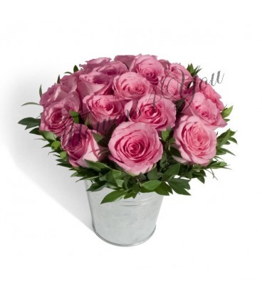 Aranjament trandafiri roz