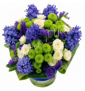 Aranjament zambile santini